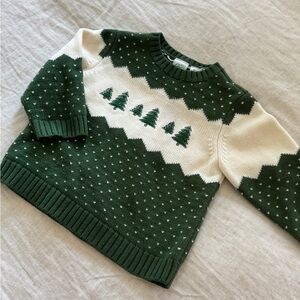 Greendog Forest Green Knit Sweater